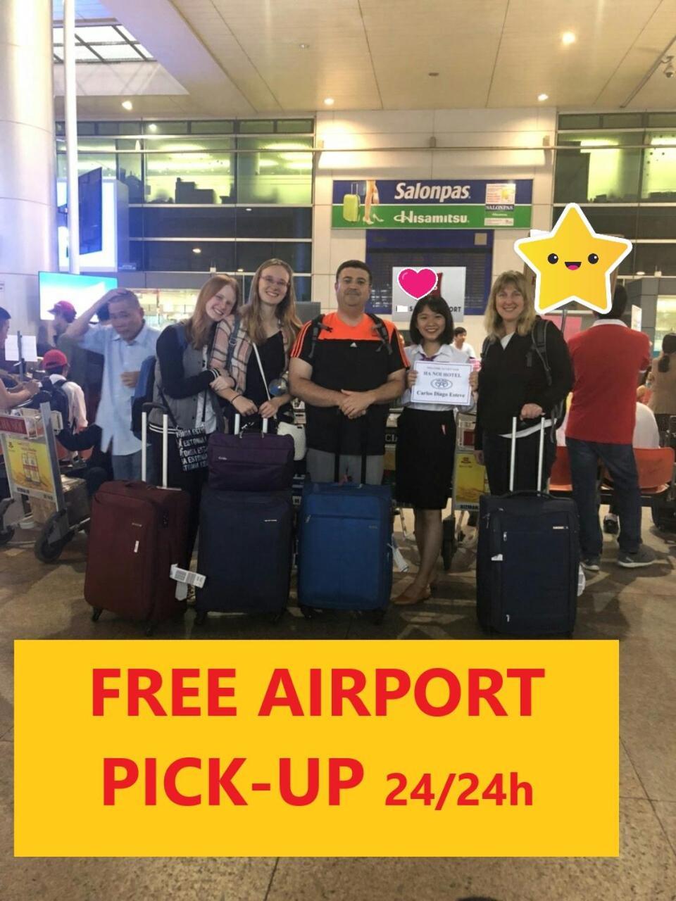 Ha Noi Hotel Near Tan Son Nhat Airport --- Free Airport Pick-Up And Drop-Off Available 24 Hours A Day Ho Si Minh-város Kültér fotó